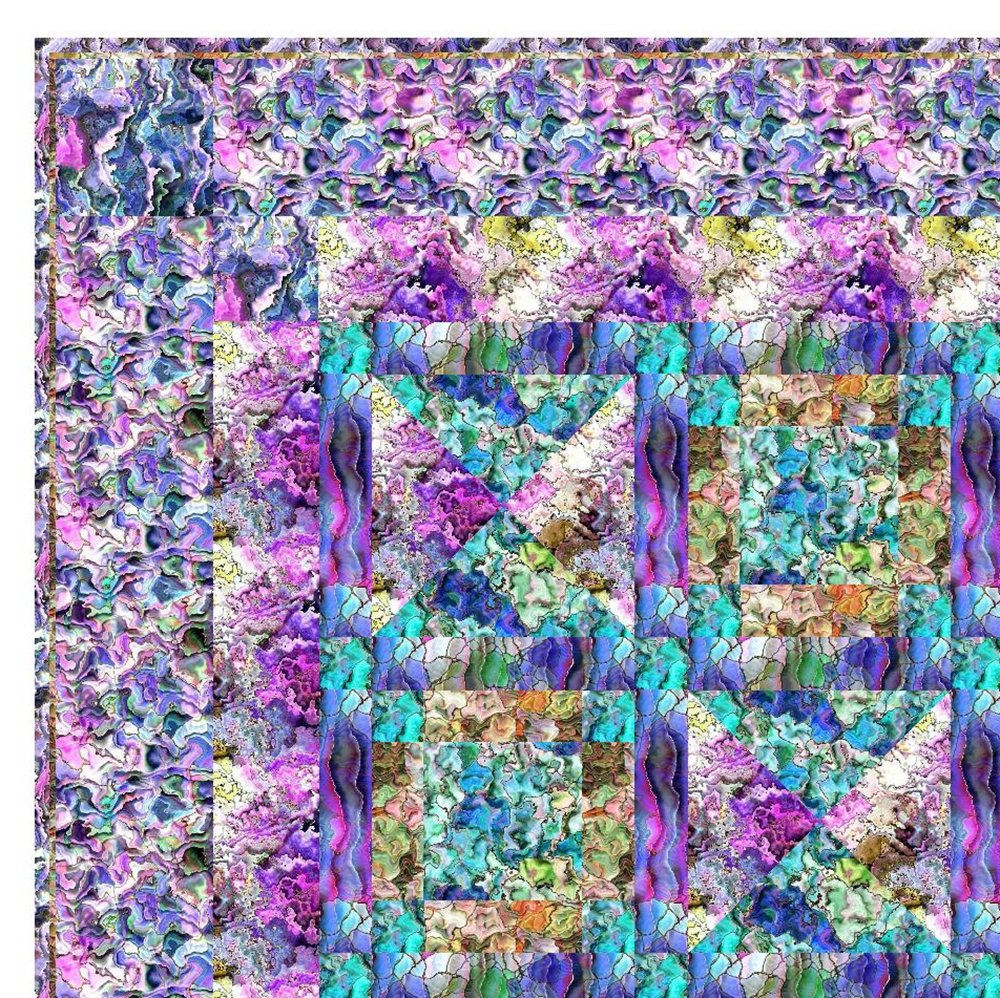 Oyster Shell Collection Quilt Kit