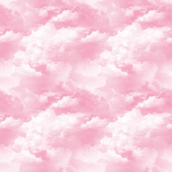 Pink Clouds #8 Fabric