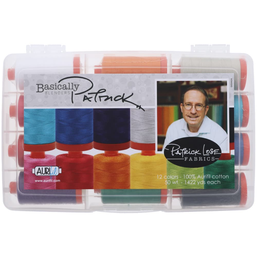 Aurifil 50wt Basically Patrick Thread Collection (12 Spools) image # 99805