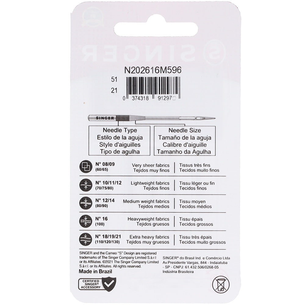 Singer Denim Needles (5pk) image # 92485