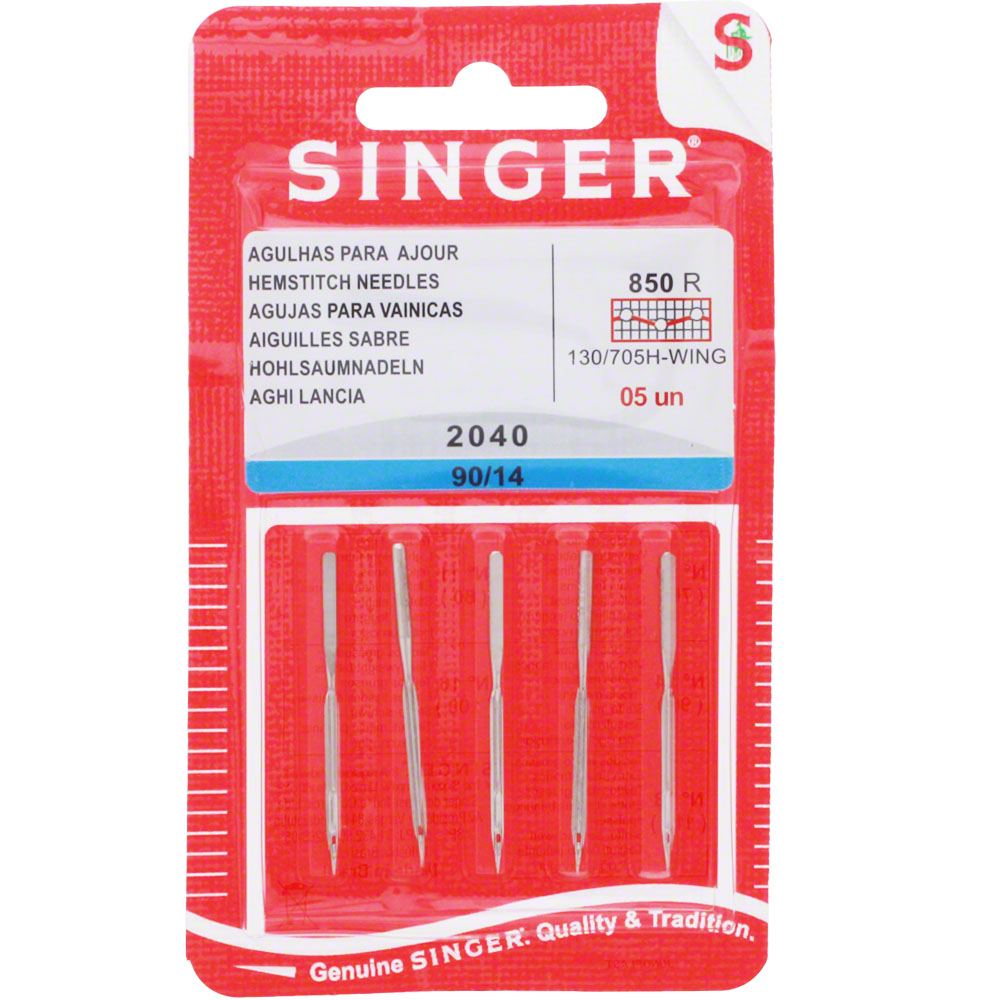 Hemstitch Needles, Singer Type 2040 (5pk) image # 45112