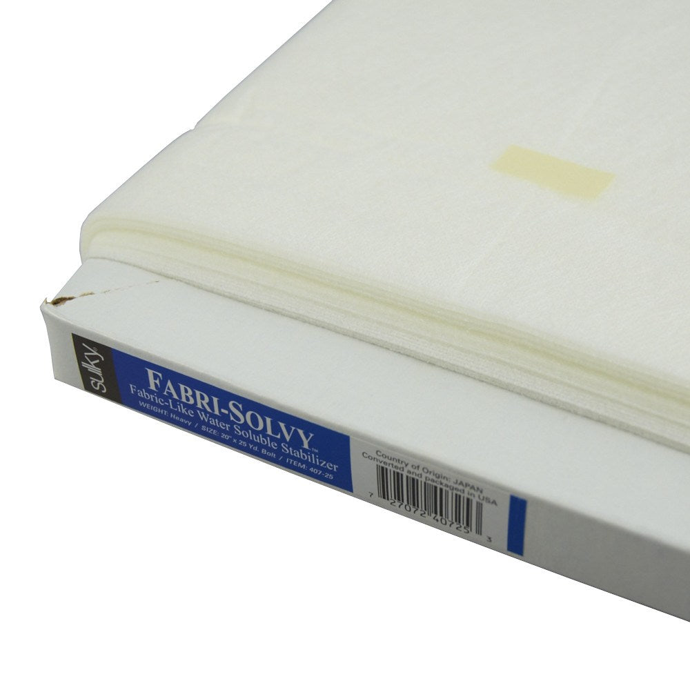 Sulky Fabri-Solvy Washaway Stabilizer - 20in by 25yds image # 56083