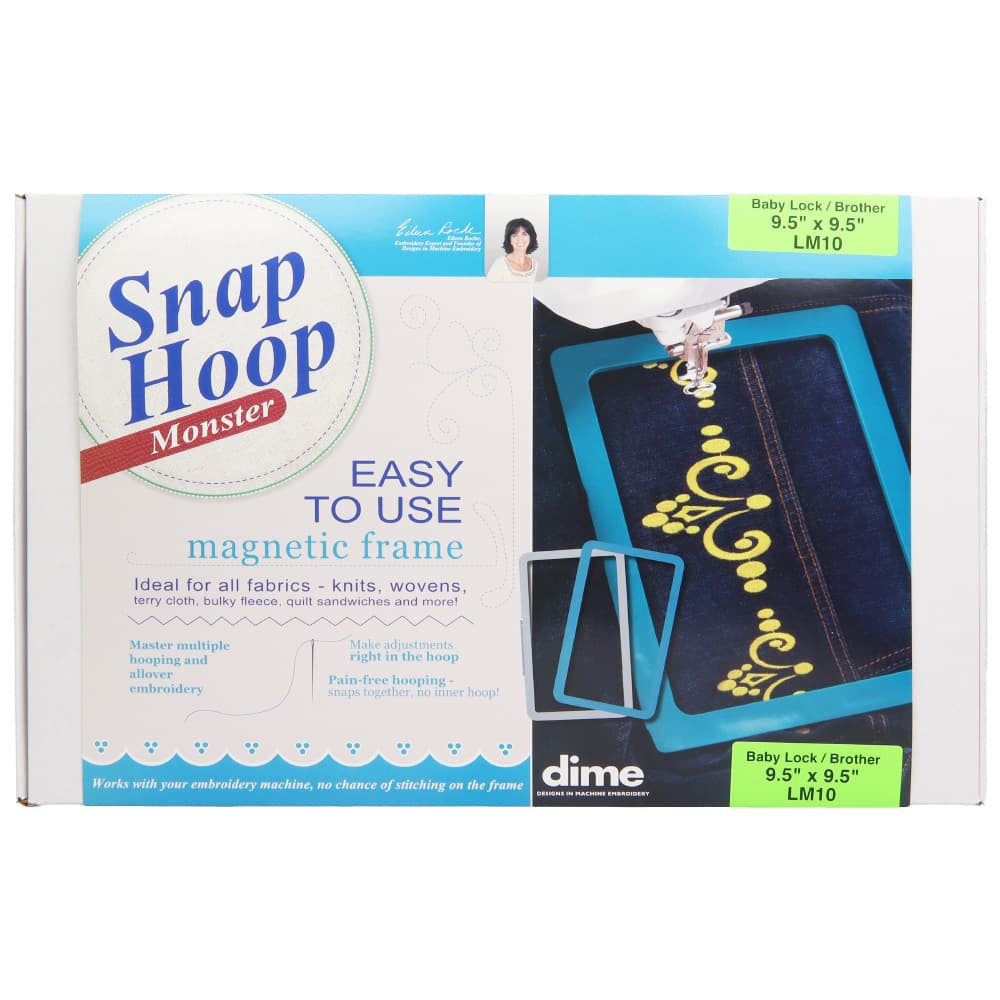 Magnetic Snap Hoop Monster 9-1/2"x9-1/2" image # 91006