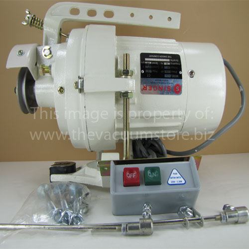 Motor, Singer Commercial 1/2HP, 110V, 2 Poles #R31221 image # 6281