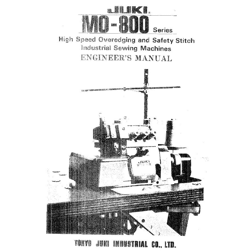Service Manual, Juki MO-804 image # 36025
