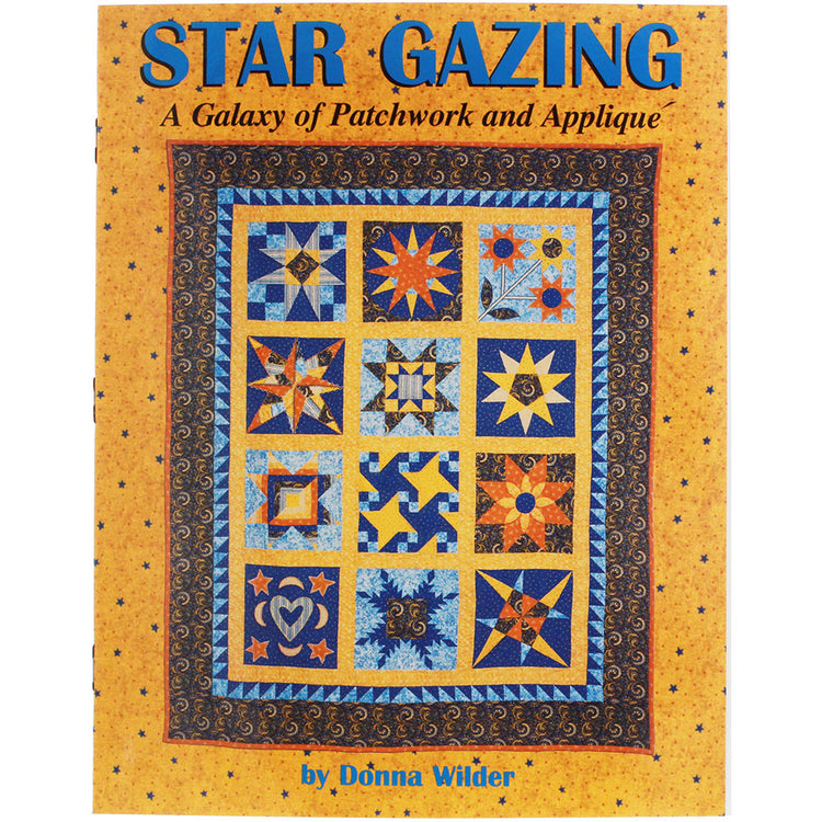 Star Gazing Patchwork & Applique Quilt Book image # 44166