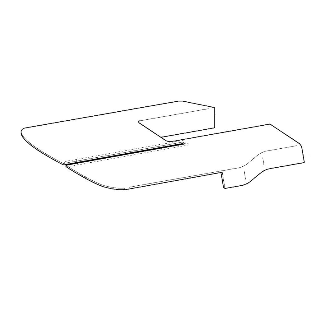 ES Main Cover Assembly, Brother #XA9793001 image # 21287