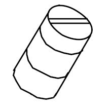 Lower Shaft Gear Set Screw, Singer #004111043 image # 26561