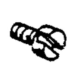 Mounting Plate Screw, Singer #113513-451 image # 24540