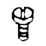 Feed Dog Screw, Singer #141920-452 image # 25750