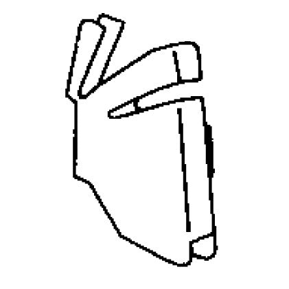 Front Cover Thread Guide, Singer #281487 image # 25942