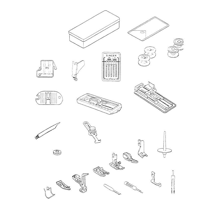 Attachment Set, Singer #313030-101 image # 24832
