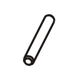 Adjusting Support Pin, Singer #357869-900 image # 24767
