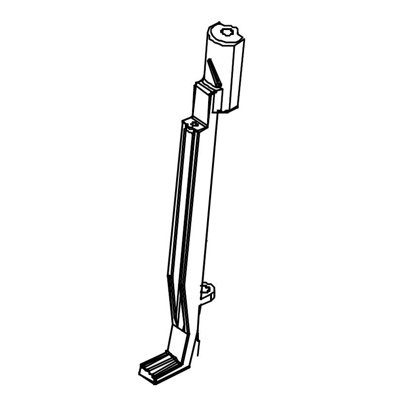 Needle Threader Actuating Support, Singer #357872-900 image # 22122