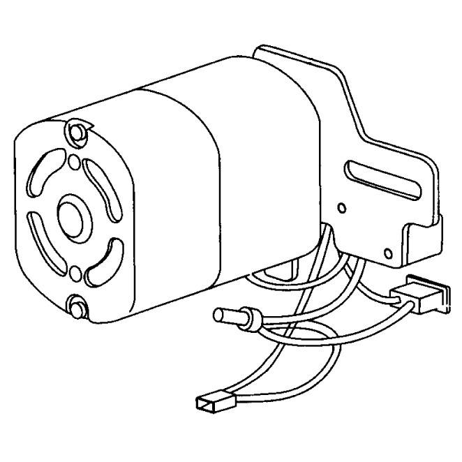 Motor Assembly (127V), Singer #369432-127 image # 26636