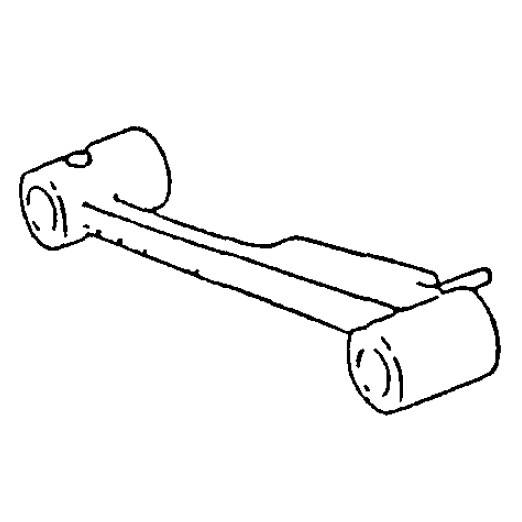 Knife Lever, Singer #376842-454 image # 26356