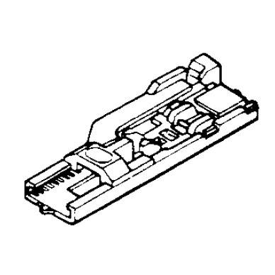 Automatic Buttonhole Foot, Singer #385097 image # 25341