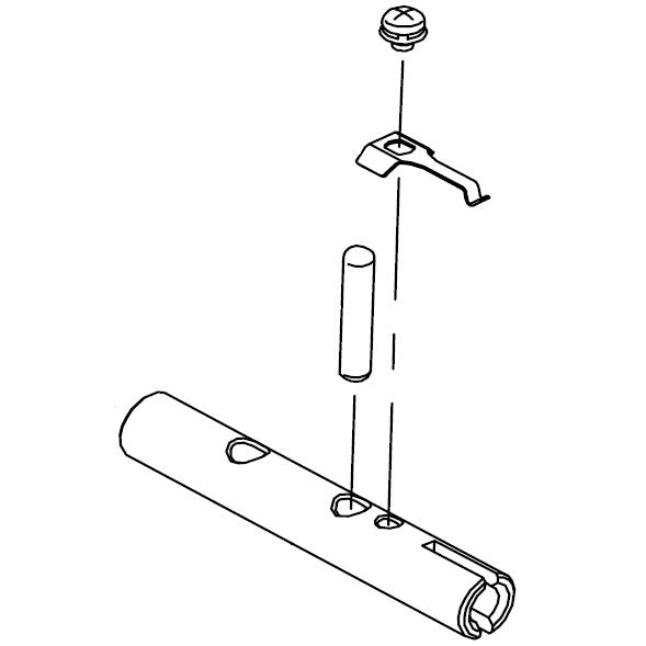 Knee Lifter Assembly, Juki #40084331 image # 33119