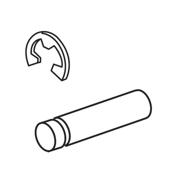 Thread TakeUp Lever Pin, Janome 731511006