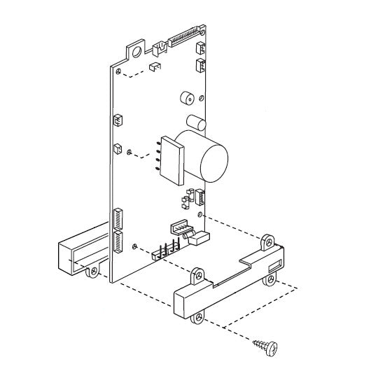 Circuit Board (A), Janome, Necchi #843610109 image # 25392