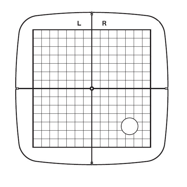 Hoop Grid for SQ14b, Janome #864803A01 image # 26024