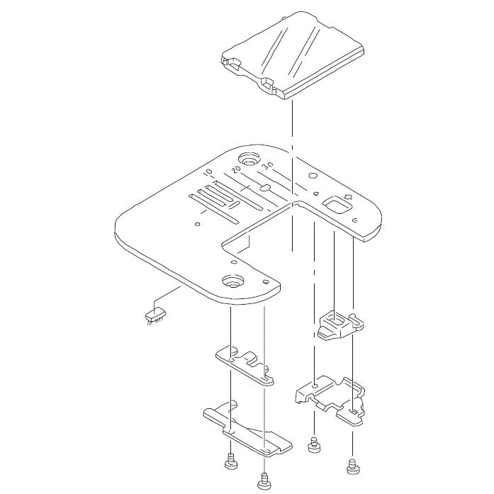 Needle Plate, Juki #A1109030ZA0 image # 27117