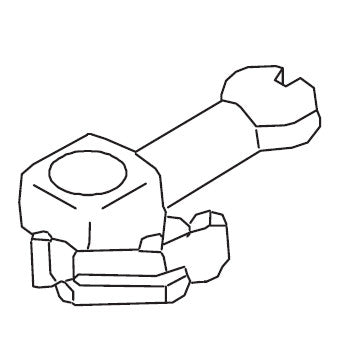 Needle Clamp w/ Screw, Juki #A14038800A0A image # 27019