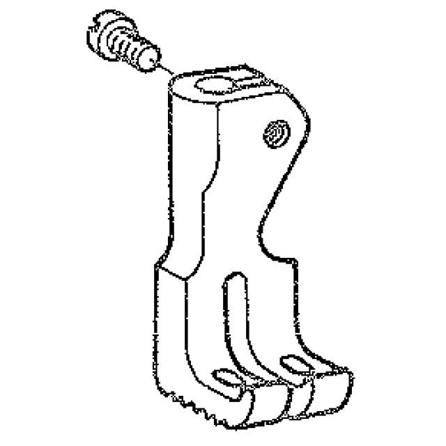 Walking Foot Assembly 1/2", Juki #B1470521LA0 image # 29259