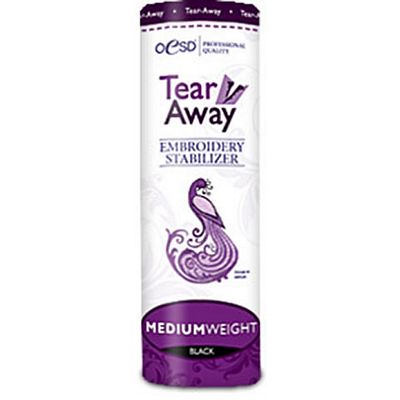Medium Weight, Tear-Away 10"x 10yds, Black image # 29835