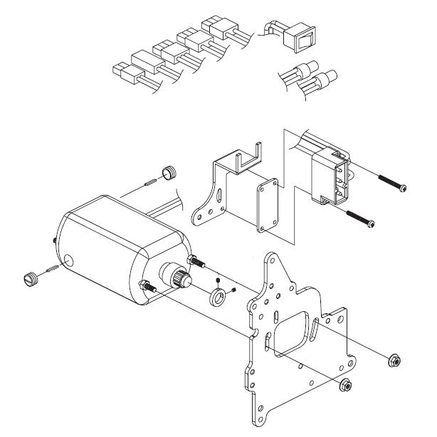 Motor Assembly, Babylock #L10DC-WEP image # 26638