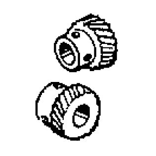 Helical Gear Assembly, Brother #S28417001 image # 26058
