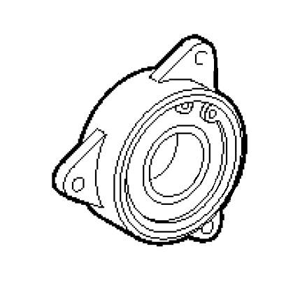 Bearing Case Assembly, Brother #S58331101 image # 24870