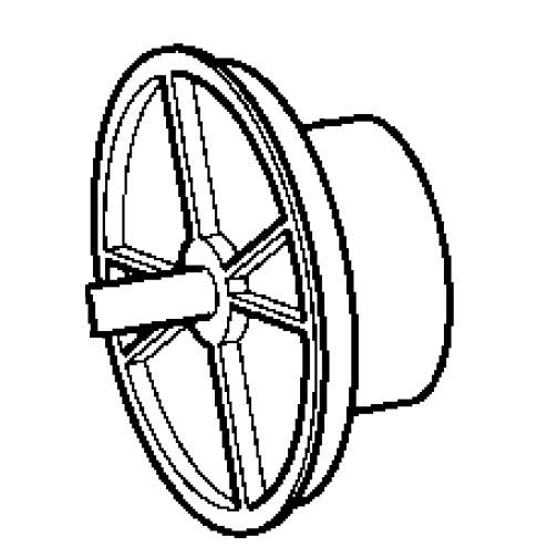 Handwheel, Babylock, Brother #XA9418001 image # 26005