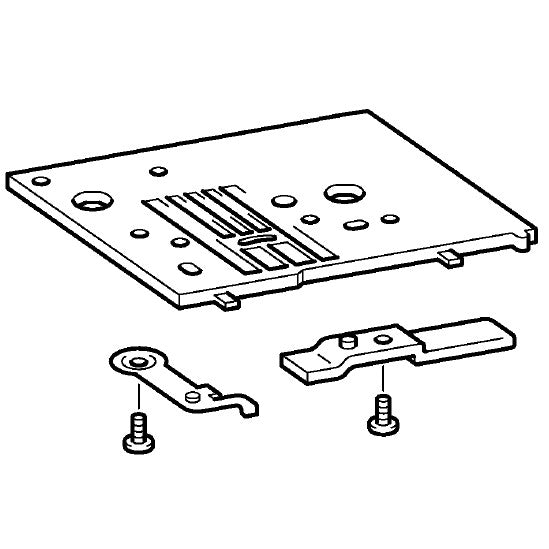 Needle Plate A Assembly, Brother #XE0763001 image # 27070