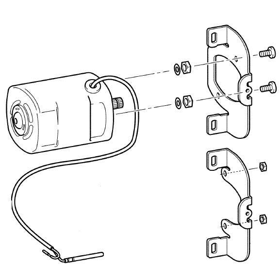 Motor 220V/50HZ, Brother #XE6637001 image # 26631