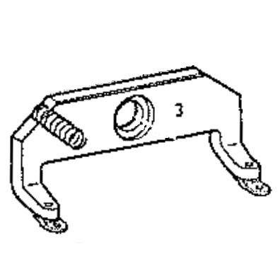 Work Clamp Check Holder Assembly, Juki #B15117630A0 image # 28216