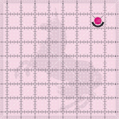 Tula Pink Non-Slip Unicorn Quilting Ruler