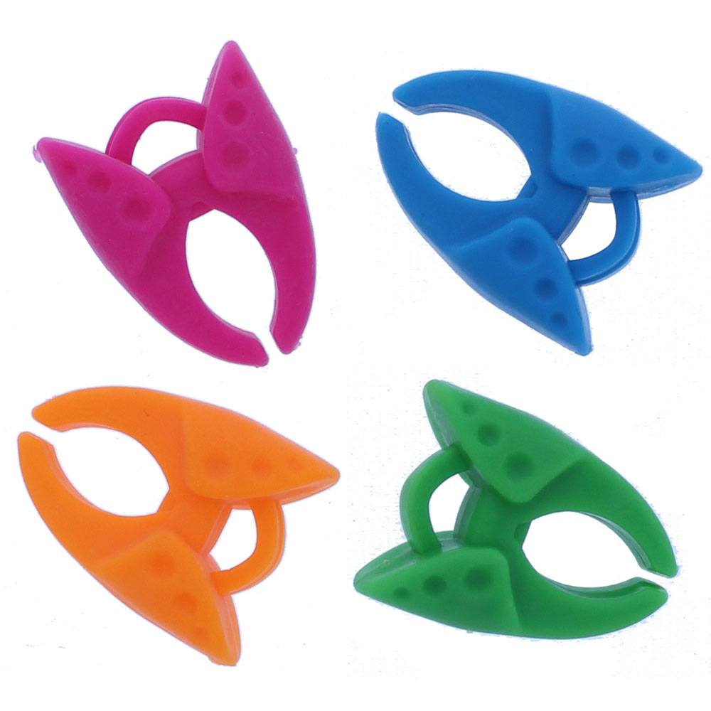 12pk Tulip Bobbin Clamps, Assorted Colors image # 57412