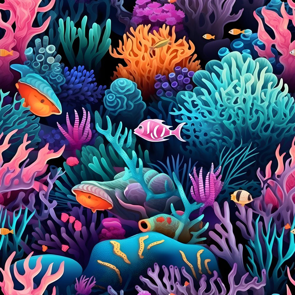 Under Ocean Pattern Under the Sea Pattern #16 Fabric