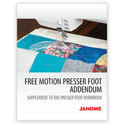 Janome Free Motion Presser Feet Workbook image # 45505
