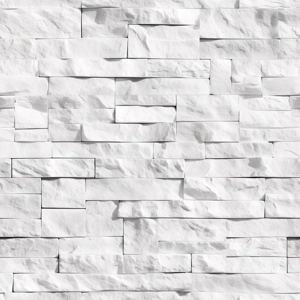Whitestone Texture Patterns White Stone Texture Pattern #5 Fabric