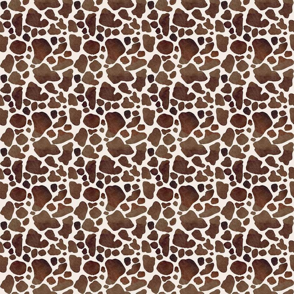 Wild West Cow Print Fabric